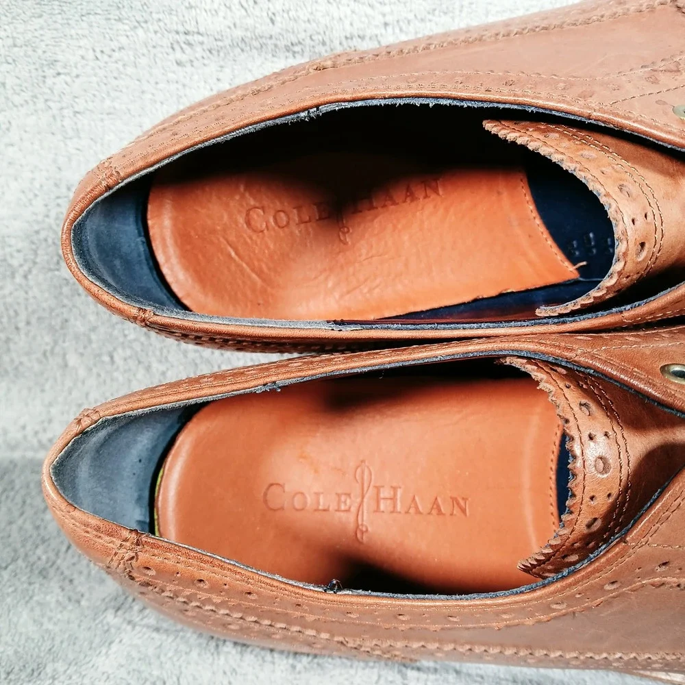 Cole Haan Oxford Shoes Mens 11 Williams Wingtip Leather C11076